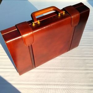 Vintage Genuine Leather Briefcase